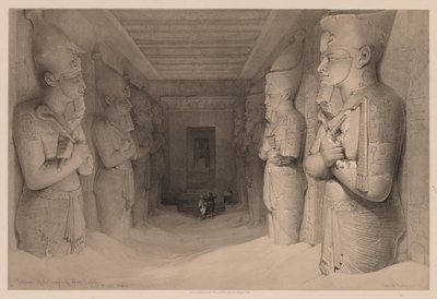 Égypte et Nubie : Volume I - N° 14, Intérieur du Temple d