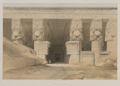 Égypte et Nubie, Volume I : Dendera - Louis Haghe