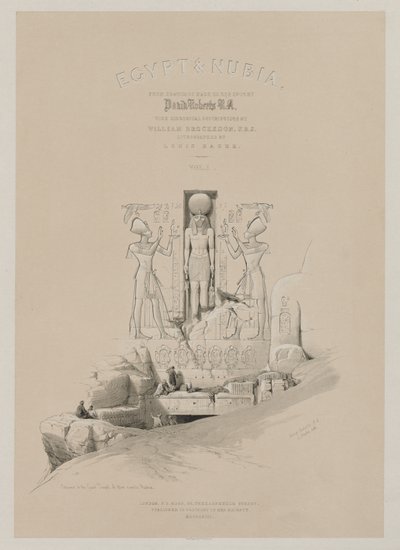 Égypte et Nubie, Volume I : Frontispice, 1846 - Louis Haghe