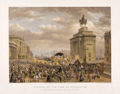 Funérailles du duc de Wellington - Louis Haghe