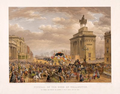 Funérailles du duc de Wellington, 18 novembre 1852, pub. 1853 - Louis Haghe