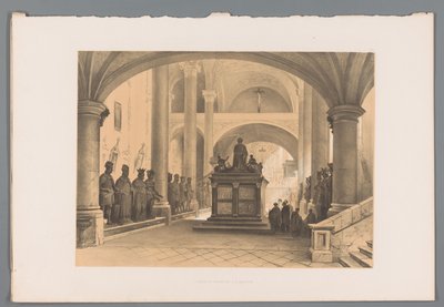 Tombeau de Maximilien I à Innsbruck - Louis Haghe