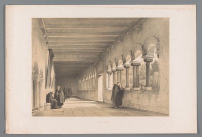 Cloître à Tongres - Louis Haghe