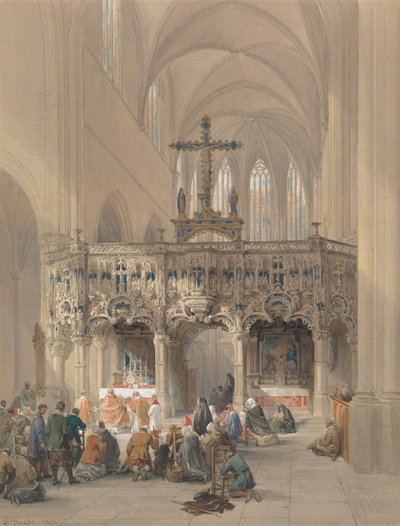Mont Saint-Michel, Utrecht - Louis Haghe