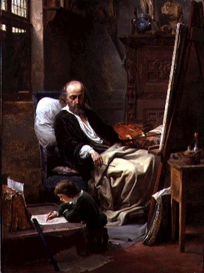 Le Jeune Artiste - Louis Haghe