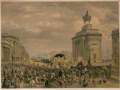 Les funérailles du duc de Wellington - Louis Haghe