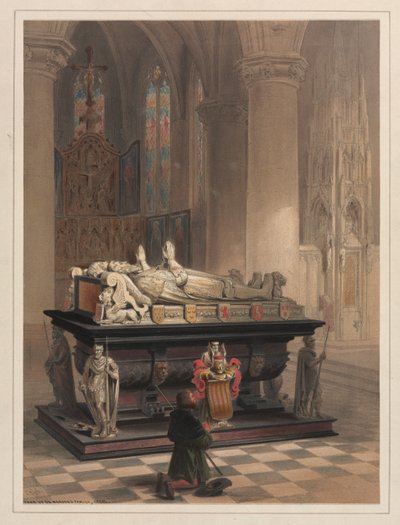 Tombe de la Famille De Merode, Gheel - Louis Haghe