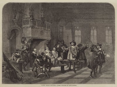 Hôtel de ville, Bruges - Louis Haghe
