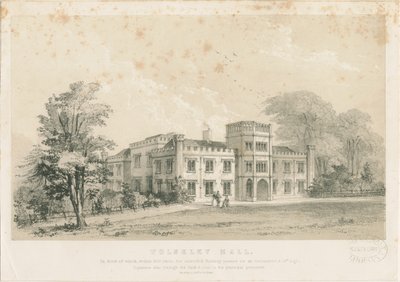Wolseley Hall: gravure sur acier - Louis Haghe