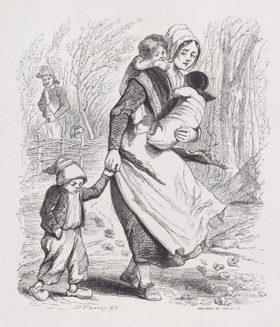 Jeanne, la Rousse des Œuvres Complètes de Béranger, 1836 - Louis Henri Brévière