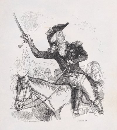 Le Marquis de Carabas des Œuvres complètes de Béranger, 1836 - Louis Henri Brévière