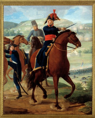 Portrait équestre du général Louis Marie Turreau de Garambouville (connu sous le nom de Turreau de Garambouville ou Turreau de Linières) - Louis Hersent