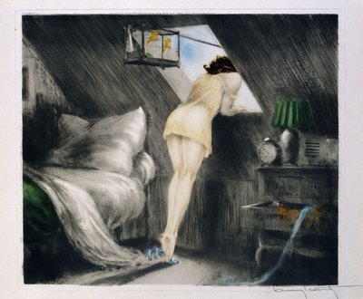 Chambre de grenier - Louis Icart