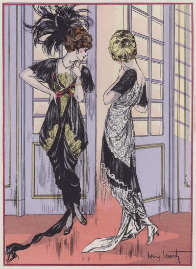 Mode féminine des années 1910 par le designer Zimmermann - Louis Icart