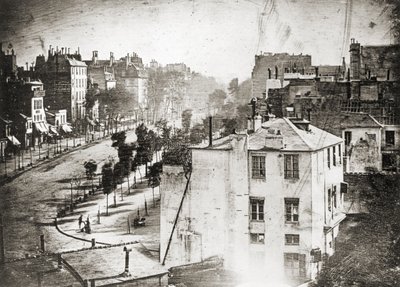 Boulevard du Temple par Daguerre - Louis Jacques Mande Daguerre