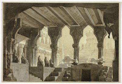 Conception de la scène - Louis Jean Desprez