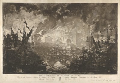 La Capture de Sélinonte par Hannibal - Louis Jean Desprez