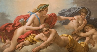 Le Soleil dissipant les vents et les orages - Louis Jean Francois I Lagrenee