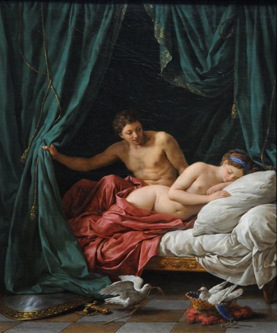 Mars et Vénus allégorie de la paix - Louis Jean François Lagrenée