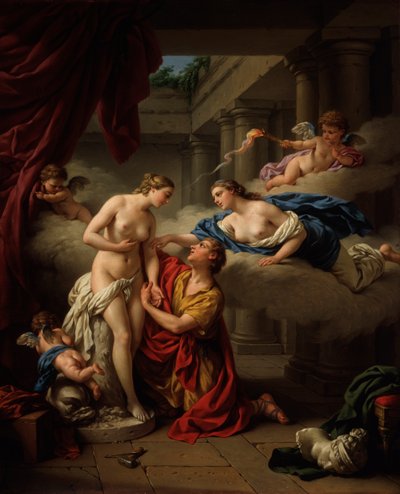 Pygmalion et Galatée, 1777 - Louis Jean François Lagrenée