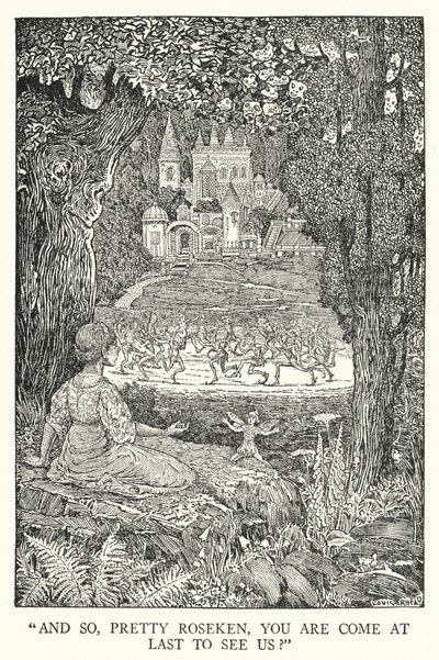 "Et donc, jolie Roseken, tu es enfin venue nous voir?" - Louis John Rhead