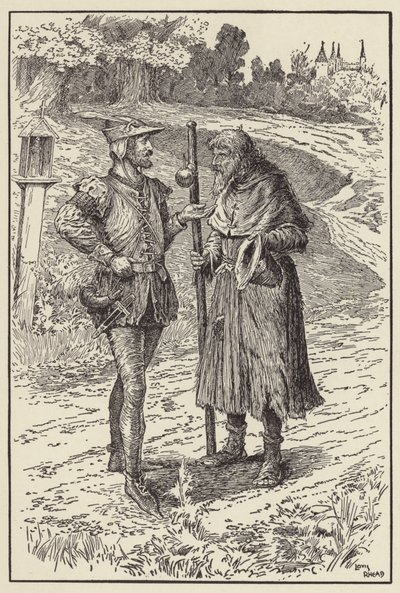 Viens, change tes vêtements pour les miens, vieil homme - Louis John Rhead