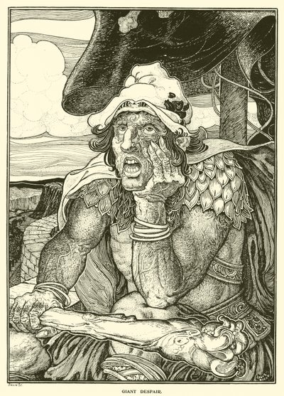 Géant Désespoir (gravure) - Louis John Rhead