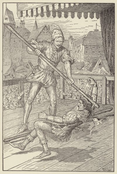 Il frappa Eric en plein sur le crâne - Louis John Rhead