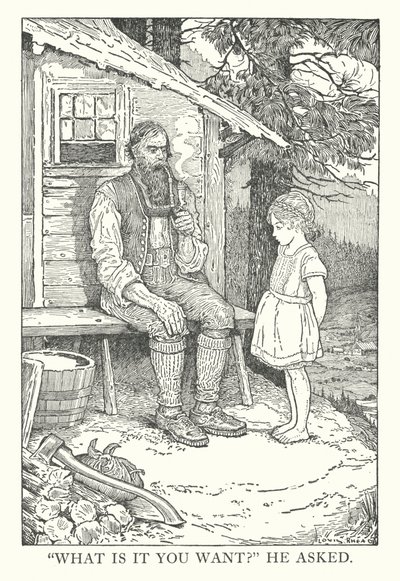 Illustration pour Heidi de Johanna Spyri - Louis John Rhead