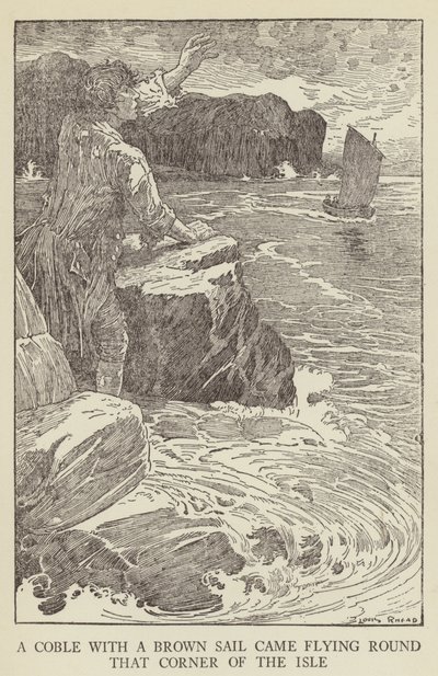 Illustration pour Kidnapped de Robert Louis Stevenson - Louis John Rhead