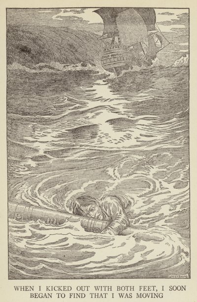 Illustration pour Kidnapped de Robert Louis Stevenson - Louis John Rhead