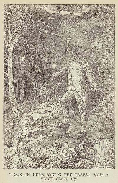 Illustration pour Kidnapped de Robert Louis Stevenson - Louis John Rhead