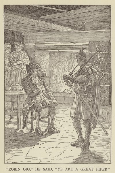 Illustration pour Kidnapped de Robert Louis Stevenson - Louis John Rhead