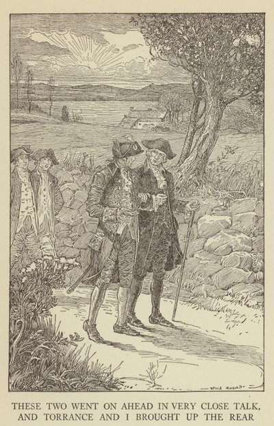 Illustration pour Kidnapped de Robert Louis Stevenson - Louis John Rhead