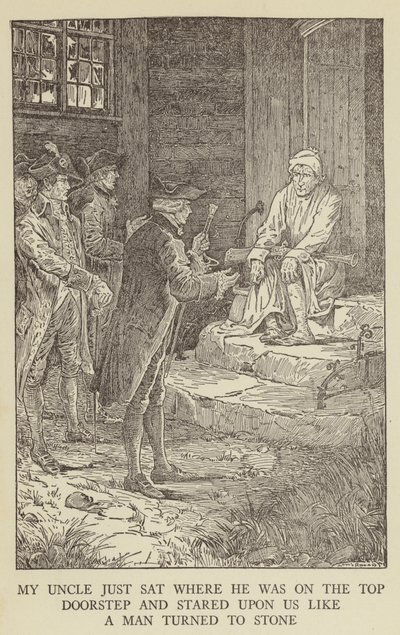 Illustration pour Kidnapped de Robert Louis Stevenson - Louis John Rhead