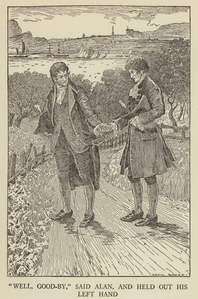 Illustration pour Kidnapped de Robert Louis Stevenson - Louis John Rhead