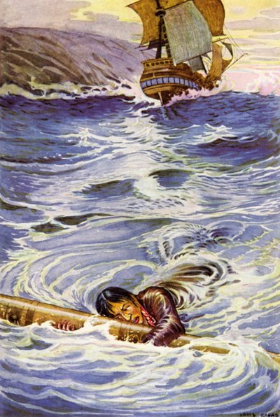 Illustration pour Kidnapped de Robert Louis Stevenson - Louis John Rhead