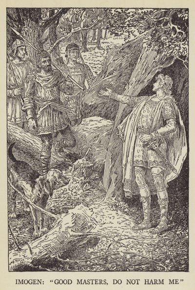 Imogène, bons maîtres, ne me faites pas de mal - Louis John Rhead