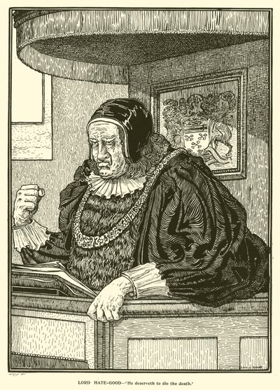 Lord Hate-Good (gravure) - Louis John Rhead