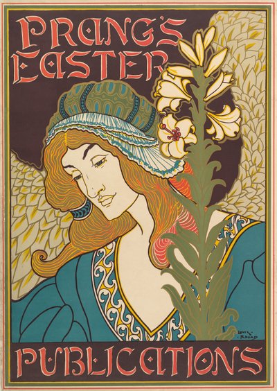 Publications de Pâques de Prang, pub. 1895 - Louis John Rhead