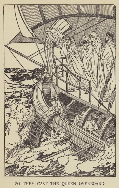 Alors ils ont jeté la reine par-dessus bord - Louis John Rhead