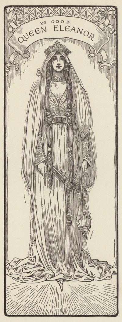 La bonne reine Éléonore - Louis John Rhead