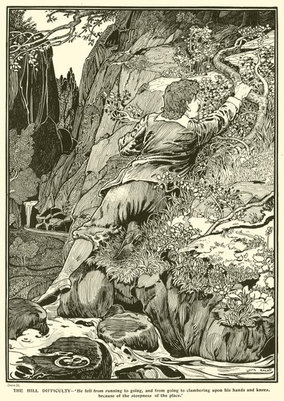 La colline de la difficulté - Louis John Rhead