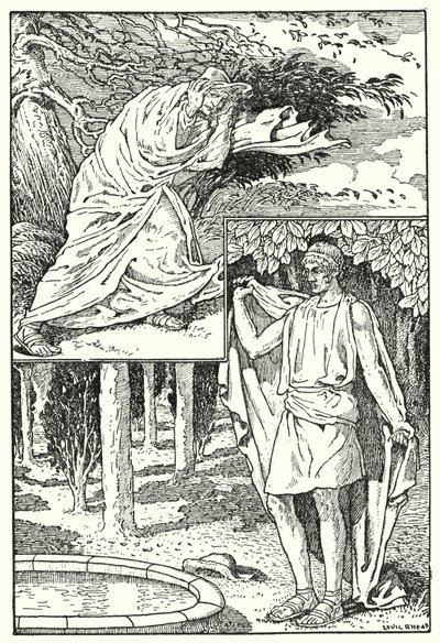 Le Vent du Nord et le Soleil - Louis John Rhead