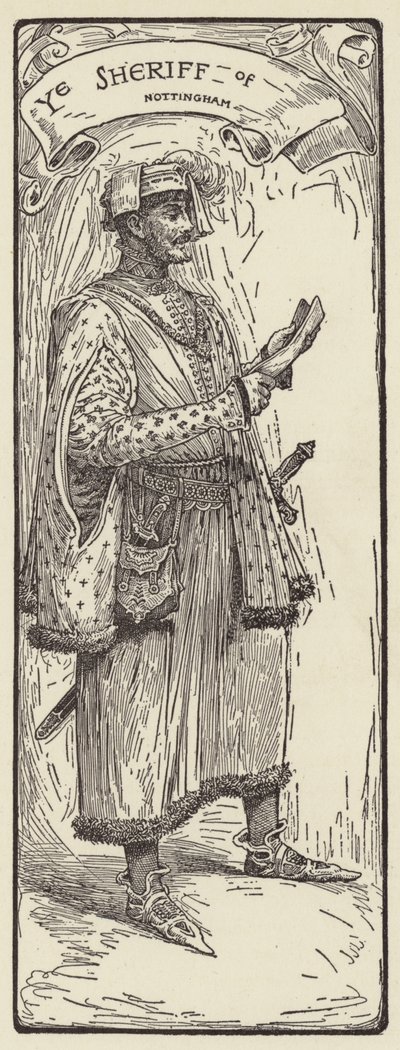 Le shérif de Nottingham - Louis John Rhead