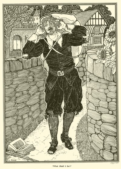 Que dois-je faire ? (gravure) - Louis John Rhead