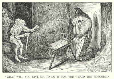 "Que me donnerez-vous pour le faire pour vous?" dit le lutin - Louis John Rhead