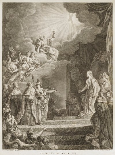 Le Sacre de Louis XVI - Louis Joseph I Masquelier