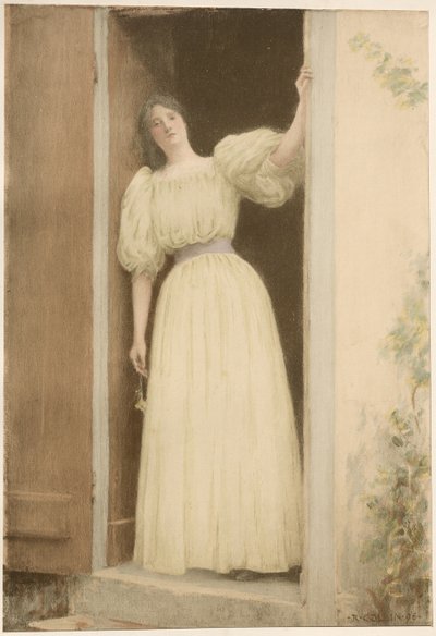 Le Départ, publié en 1899 - Louis Joseph Raphael Collin