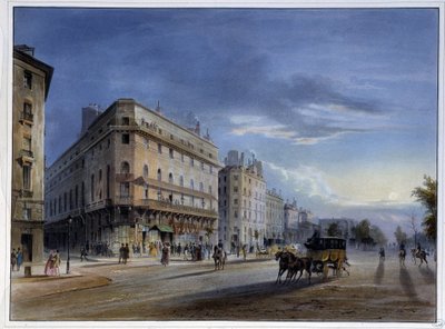 Boulevard des Italiens - Louis Jules Arnout